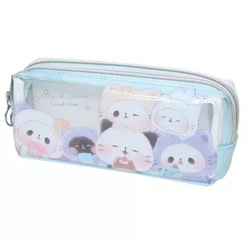Пенал с двойной молнией Mochimochi Panda Neko Neko Sweets Party [Пенал] /