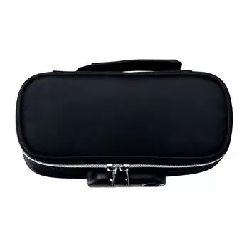 Пенал с паролем, 4 слоя, легкий, носимый, с кодовым замком, сумка для ручек с двойным