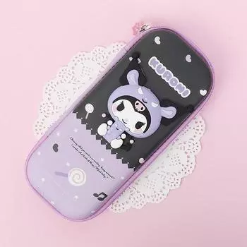 Пенал Sanrio десертный пенал, 1 штука, Kuromi (черный)