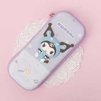 Пенал Sanrio Dessert Pen Case, 1 предмет, Kuromi (фиолетовый)