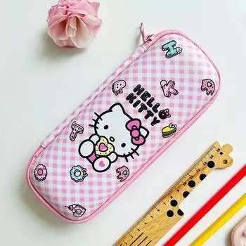 Пенал Sanrio Hello Kitty Cookie EVA 2-х уровневый пенал с персонажем, популярным персонажем в Корее