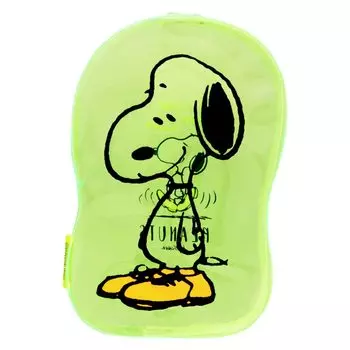 Пенал Sunstar Stationery Snoopy прозрачный, игра цветов, оранжевый S1426443