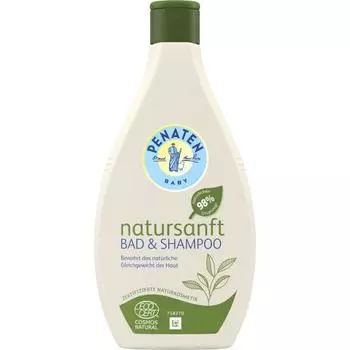 Penaten Baby Natural Soft Bath & Shampoo 395 мл