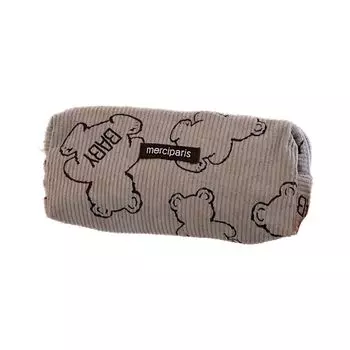 Pencil Case, Korean Stationery, Large Capacity, Simple, Middle School Students, High School Students, Girls, Multiple Storage (Gray)