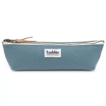 Pencil Case Luddite Boat Pencil Case Canvas Blue Gray [Luddite] LDH-BPN-27