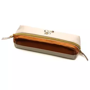 Pencil Case Pencil Case for Elementary School Students Box Type for Girls Snoopy Snoopy Cafe 2 Rooms Crack s