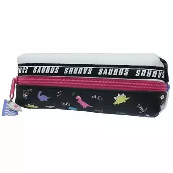 Pencil case room pen RAINBOW NEON Kamio Japan Pen Pouch Present Goods Mail Order [2 case] SAURS/2020SS