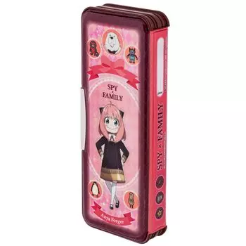 Pencil case Showa Note pencil case hologram fudebako 367469001 [Showa Note] SPYFAMILY