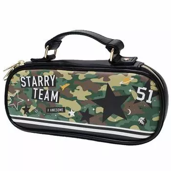 Pencil case STARRY TEAM round zipper pen case