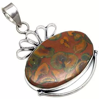 Pendant Azuboolite Gemstone Gift For Her Silver Jewelry 2