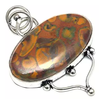 Pendant Azuboolite Gemstone Gift For Her Silver Jewelry 2