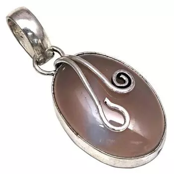 Pendant Blood Stone Gemstone Handmade Mother Day Silver Jewelry 1.5