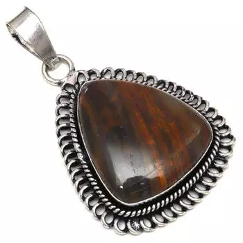 Pendant Bumble Bee Jasper Gemstone Mother Day Gift Silver Jewelry 2