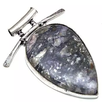 Pendant Cheroite Gemstone Gift For Her Silver Jewelry 2.25