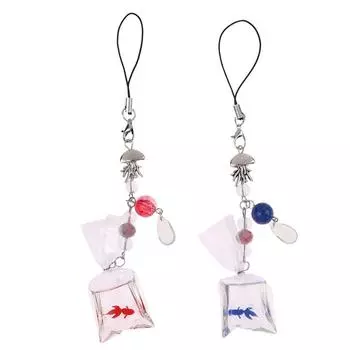 Pendant Fish Phone Chain Phone Charm Mobile Lanyard Phone Case Cell Phone Strap Telephone Jewelry Style 3