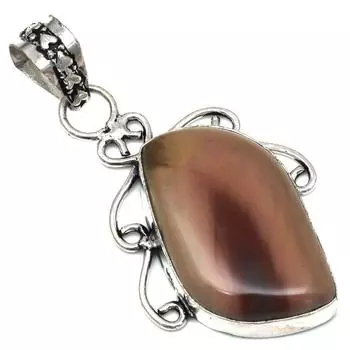 Pendant Imperial Jasper Gemstone Handmade Mother Day Silver Jewelry 2