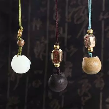 Pendant Key Chain Phone Chain Pendant Phone Hanging Rope Mobile Phone Lanyard Mobile Phone Straps коричневый