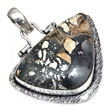 Pendant Malinga Jasper Gemstone Gift For Her Silver Jewelry 1.75