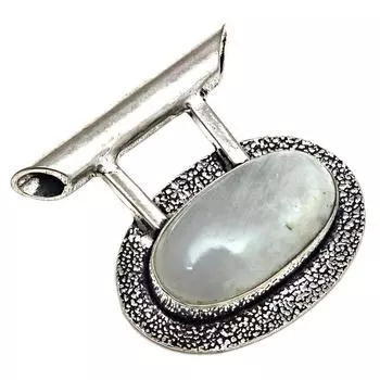 Pendant Moonstone Gemstone Handmade Mother s Day Gift Silver Jewelry 1.25