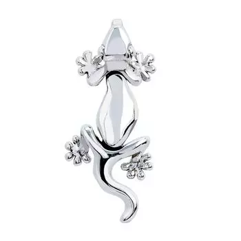 Pendant Top Hawaiian Jewelry Gecko Lizard Silver 925 [Sears] Men s Women s sp01-0013