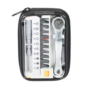 PENGGONG, 12 шт., мини-ключ с храповым механизмом, набор бит с трещоткой, четверть с приводом 1/4 дюйма