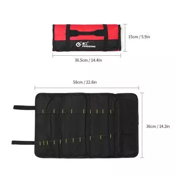 PENGGONG Сумка для инструментов-органайзер Оксфорд Холст Долото Rolling Pounch Носимый и водонепроницаемый