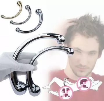 Пенис из нержавеющей стали анальный анальный простата металлический двухголовый член для уретры уретры анальный разный взрослый для анального секса популярный SM анальный тренинг унисекс