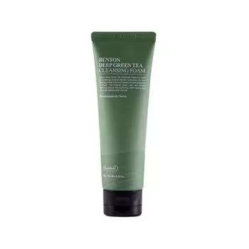 Пенка для умывания BENTON Deep Green Tea Cleansing Foam 120g