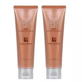 Пенка для умывания Care Zone Acne 1+1 Special (130мл+130мл)