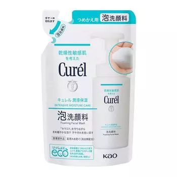 Пенка для умывания Curel, сменный блок 130 мл x 6 шт.
