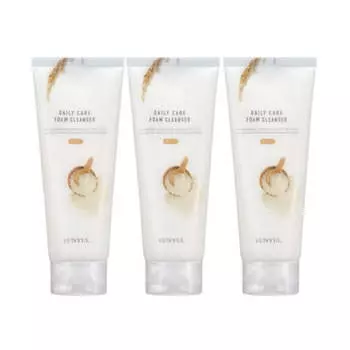 Пенка для умывания Eunyul Daily Care с рисом 150мл*3шт