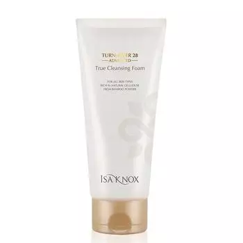 Пенка для умывания Isa Knox Turnover 28 Advanced True Cleansing Foam, 180 мл, 1 шт.