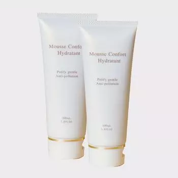 Пенка для умывания лица Wash Duo Mousse Confort Hydratant/100 г2