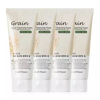 Пенка для умывания Medi Flower Grain 150мл*4шт