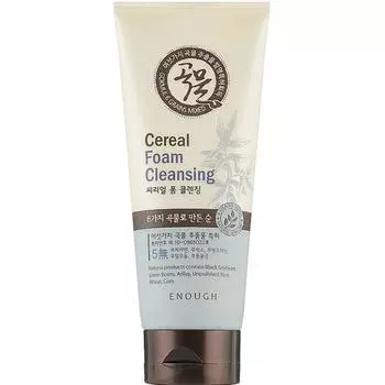 Пенка для умывания с экстрактами злаковых культур ENOUGH 6 Grains mixed cereal foam cleansing 180мл