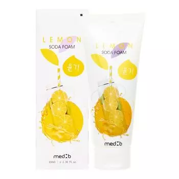 Пенка для умывания с экстрактом лимона и содой,MEDB Lemon Soda Foam,100мл