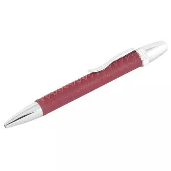 Penmode Leather Ballpoint Premium Cowhide 135mm Long Pen, Long, Leather, Purple, фиолетовый