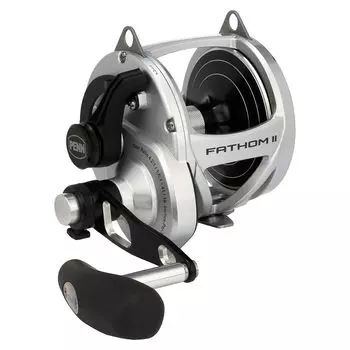 Penn Fathom II Lever Drag 2 Speed 80LD2 Conv Reel Box -