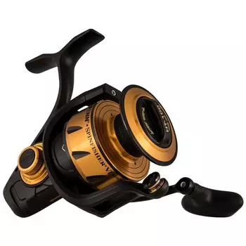 Penn Spin Fisher VI 6500BLS спиннинговая рыболовная катушка черного цвета 6500, золотая,