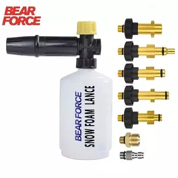 Пенная мойка автомобиля, пенная насадка для снега, пенная пушка, пеногенератор для Daewoo Hammer, мойка высокого давления Karcher Huter Makita