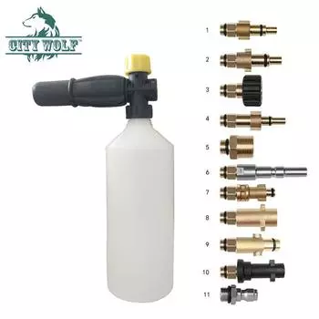 Пенная мойка автомобиля, пенная насадка для снега, пенная пушка, пеногенератор для мойки высокого давления Patriot GT320 GT340 GT540 GT620