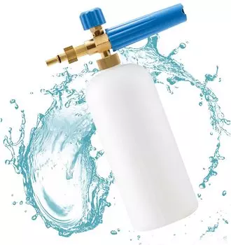 Пенная пушка для мойки автомобиля, пенный пистолет, совместимый с Bosch Makita AR BLUE CLEAN, пенная насадка Black Decker Snow для моек высокого давления с некоторыми моделями