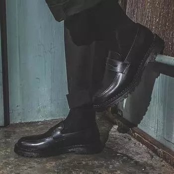 Пенни лоферы BSC T by Clash W1501 Venezia моно черный-уличный 250