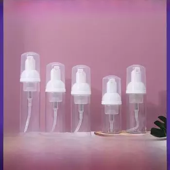 Пенный мусс, флакон 30/50/60 мл - Упаковка для чистки зубов и косметики 30ml прозрачный