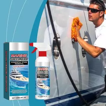 Пенный очиститель Marine Foam Cleaner Smoothly Sprays Marine Hull Speed Wax120 мл One Size