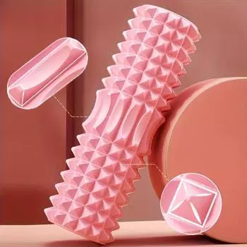 Пенный ролик для глубокого массажа тканей Массажный ролик для мышц Ролик EVA для самостоятельного массажа Упражнения Йога Пилатес