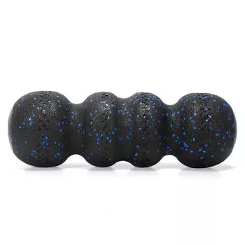 Пенный ролик для йоги EPP Пенный ролик для расслабления напряженных мышц для домашнего спортзала (Черный Синий)