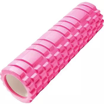Пенный валик для фасции, ролик для мини-растяжки, размер 8 x [форма тела/удобный размер] (Мини (Розовый 26см))