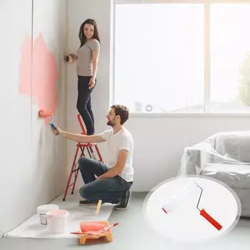 Пеногасящая барабанная щетка с шипами, самовыравнивающийся валик, выравнивающая стяжка, игольчатый валик, щетка для цементного пола, простая в использовании