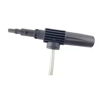 Пеногенератор высокого давления объемом 450 мл, подходящий для насадок Baird и Bosch. Насадка не регулируется. 21X11X8CM чёрный